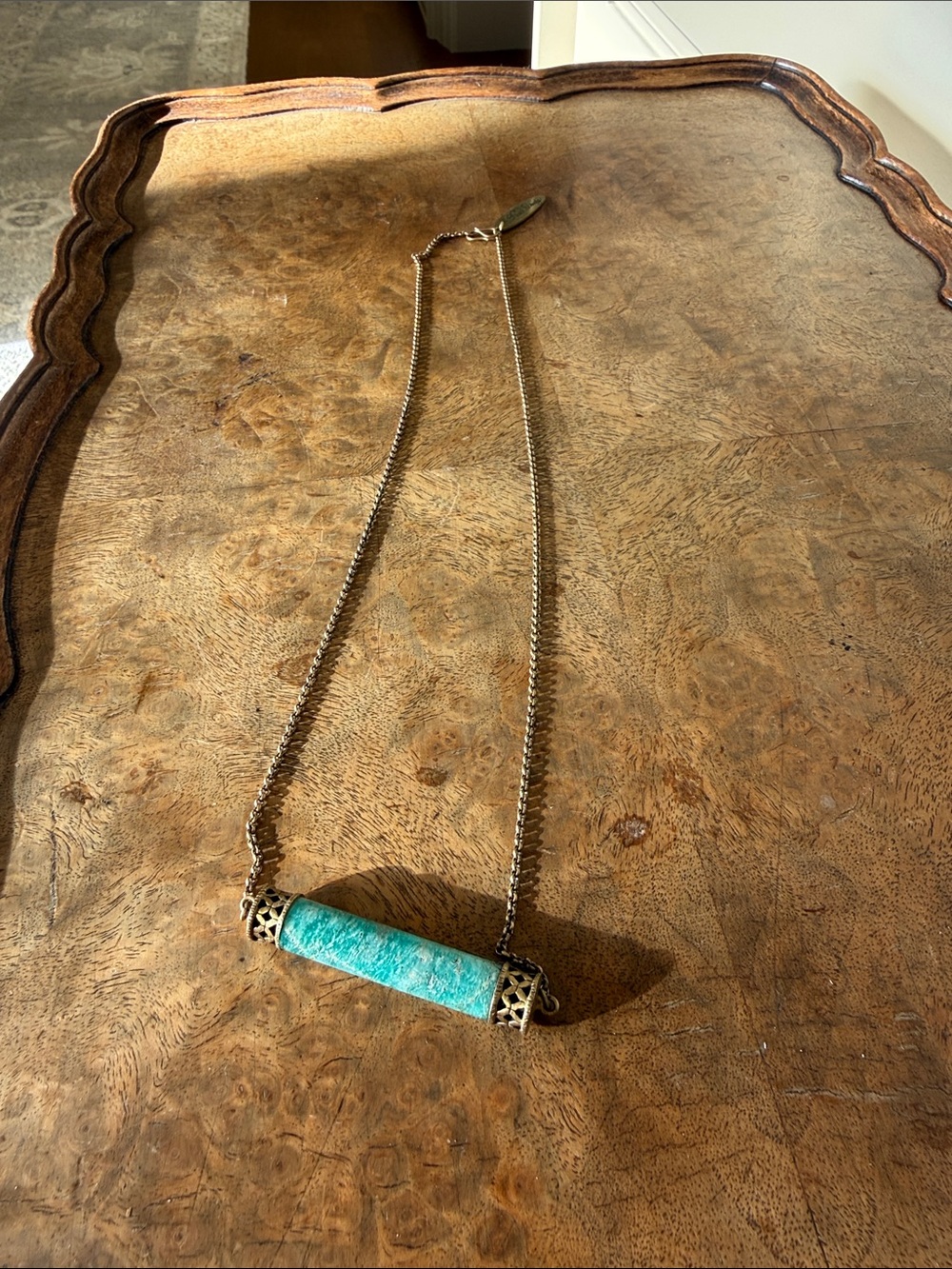Turquoise Pendant Necklace
